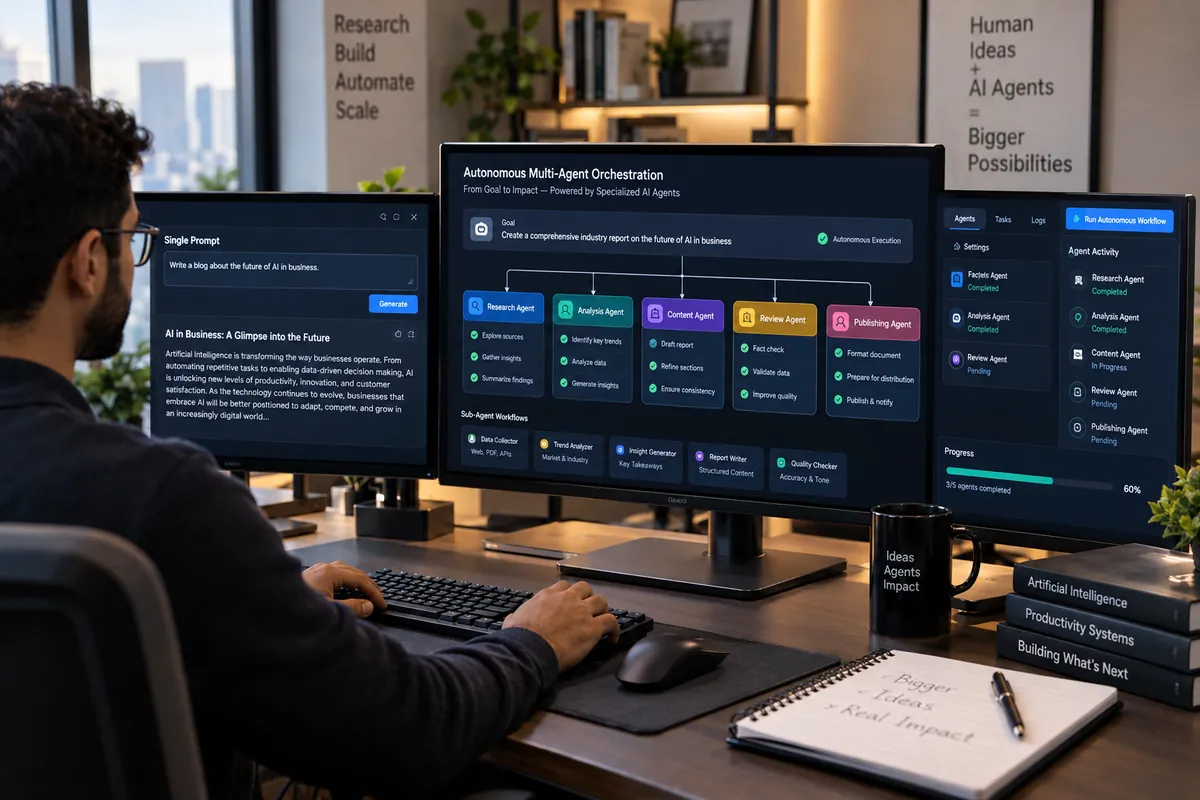 Agentic AI vs Traditional AI: What's the Difference?