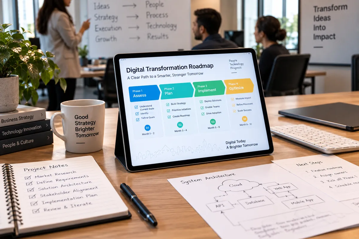 Digital Transformation Roadmap for Small Businesses