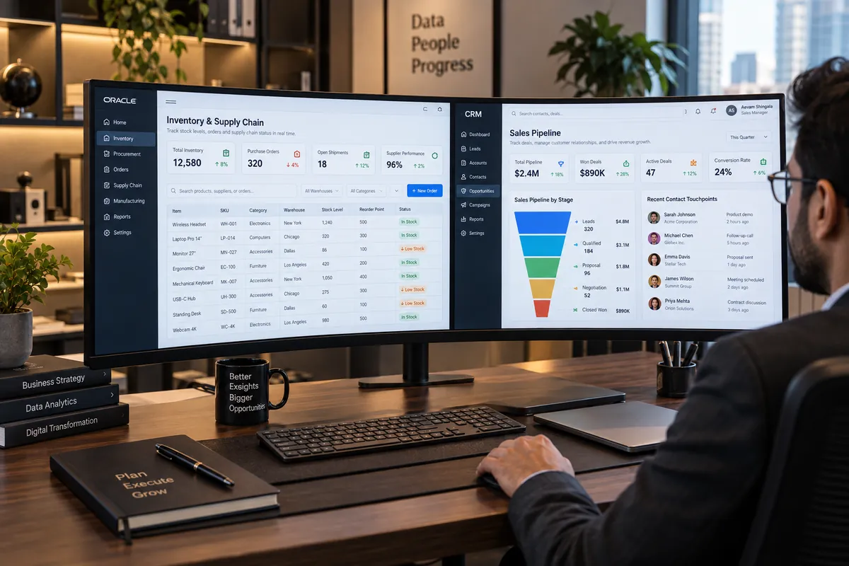 ERP vs CRM: Understanding the Difference