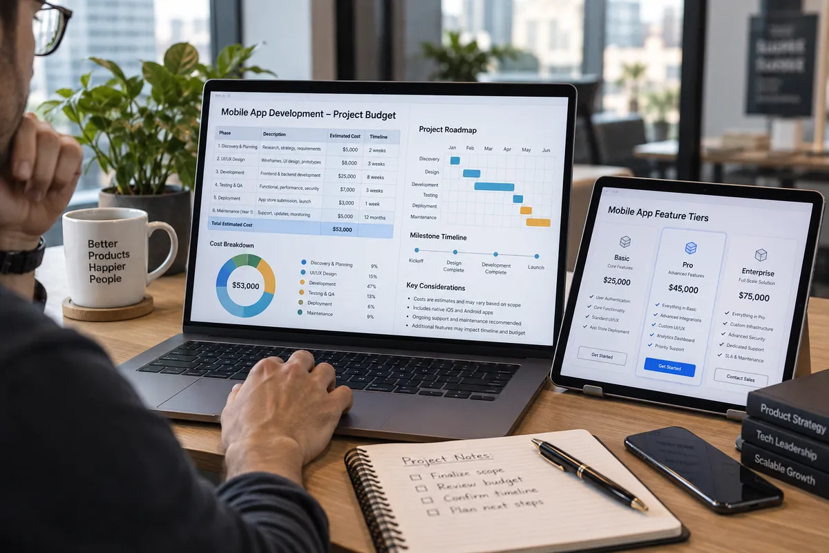 How Much Does Mobile App Development Cost in 2026?