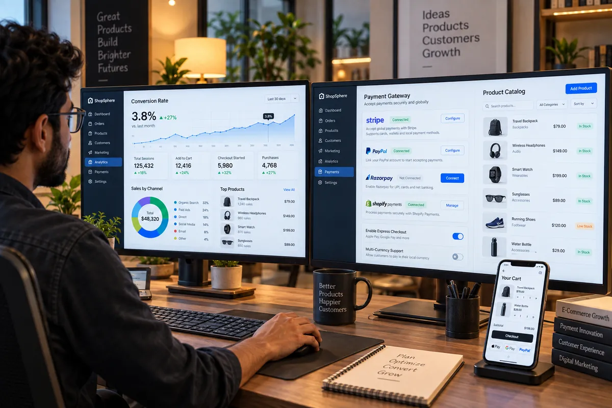 Shopify vs WooCommerce vs Custom eCommerce